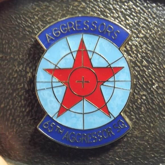 Aggressors 65th Aggressor Squad, Air Force Belt Buckle - Picture 2 of 9